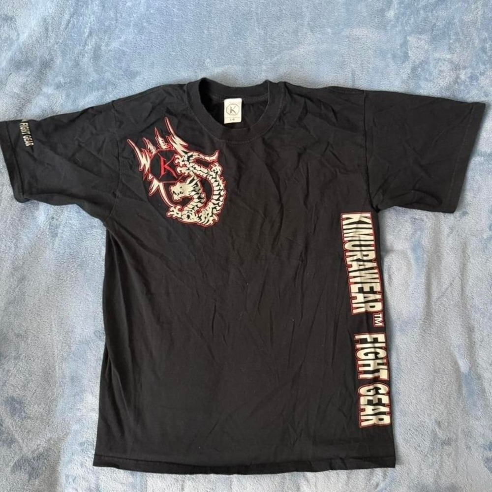 Kimura Wear black Dragon MMA‎ T-Shirt Size L